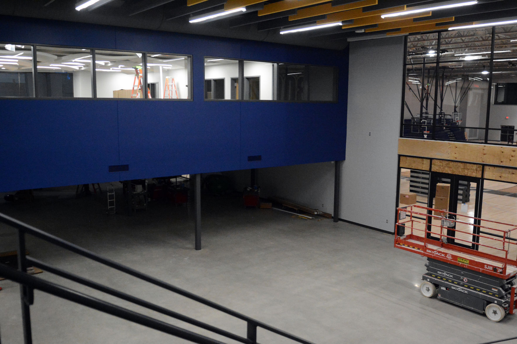 Tour of Jack Young Middle School construction, Dec. 7